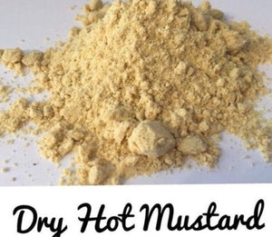 Ground Mustard Seed Powder, 4oz. Hot Dry Yellow Mustard Free Spice -See Details