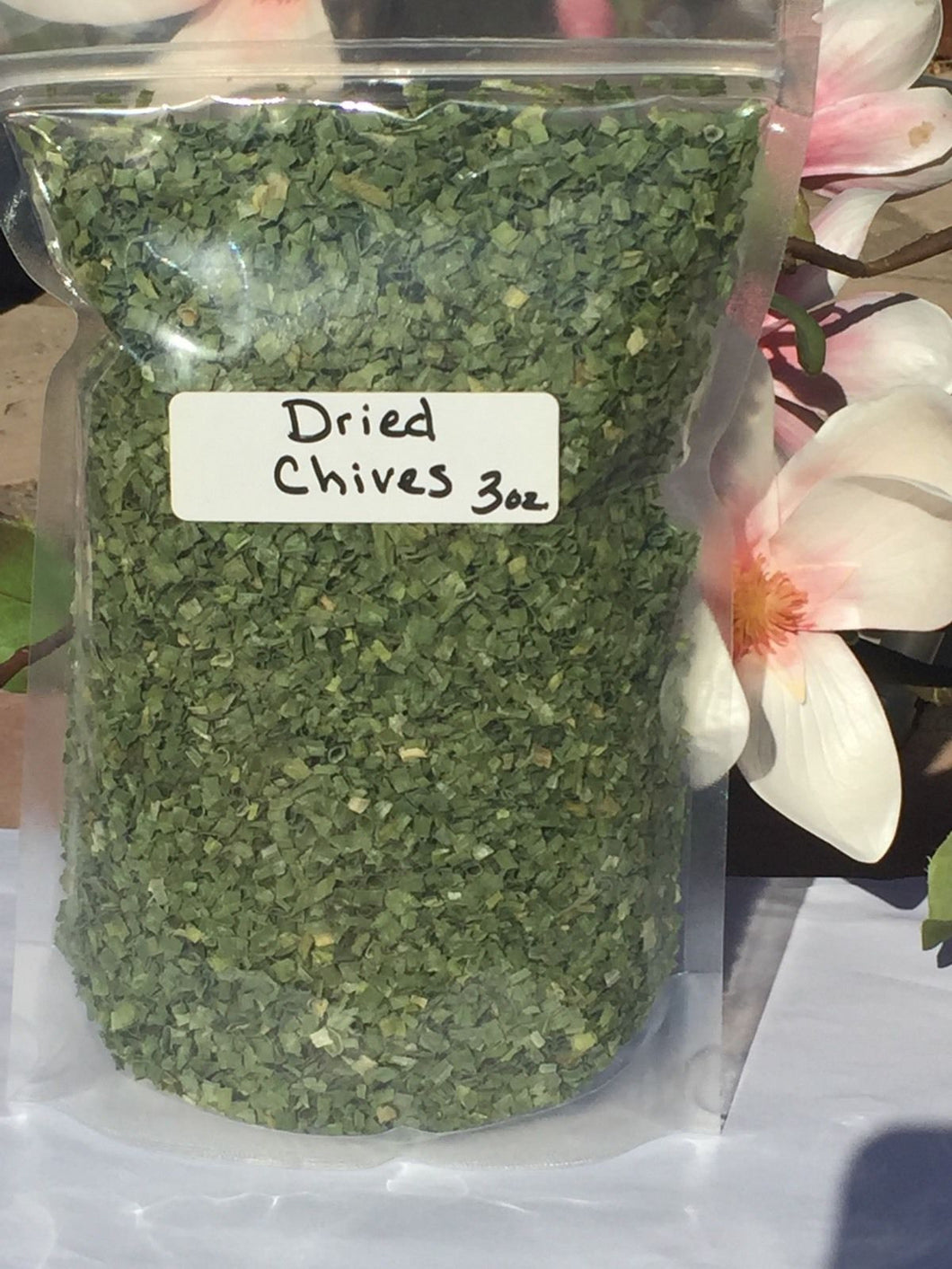 Chives, Dried & Chopped, 2 oz., 3 oz. or 6 oz.